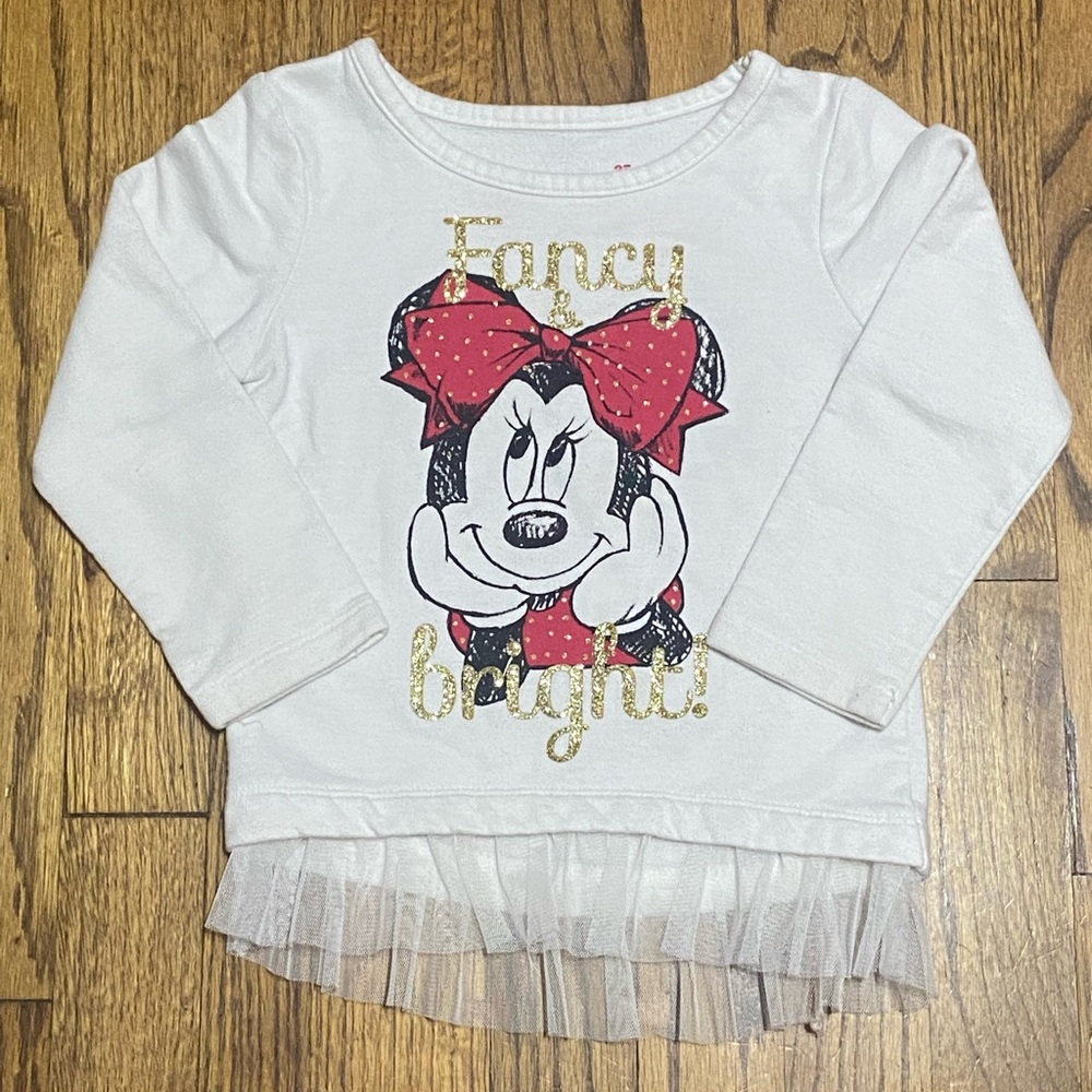 Disney Minnie Mouse Sweatshirt with Lace